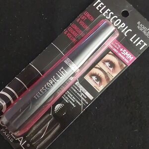 NEW L'oreal telescopic lift mascara blackest black